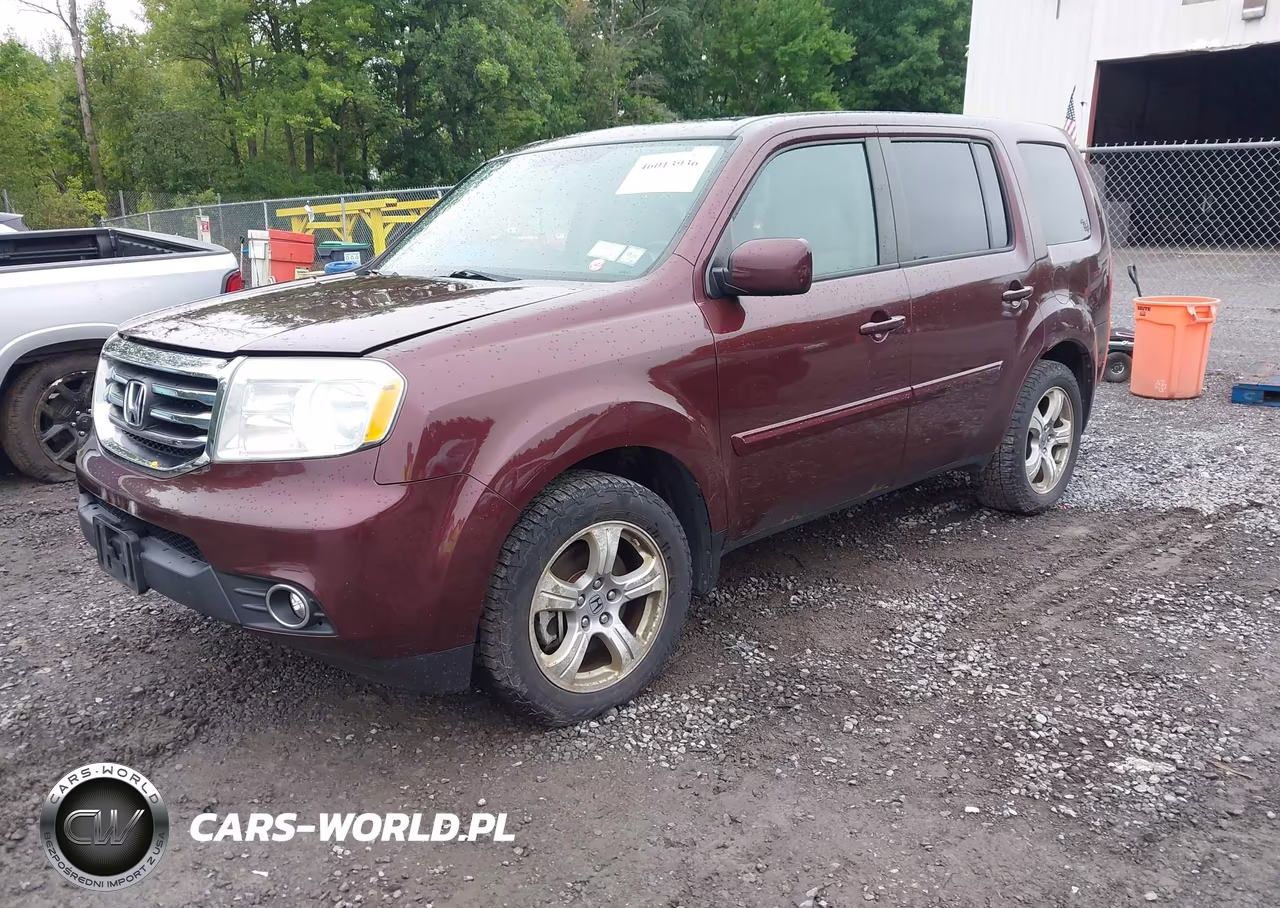 2013 Honda Pilot Ex-L VIN:5FNYF4H53DB046132 - 2