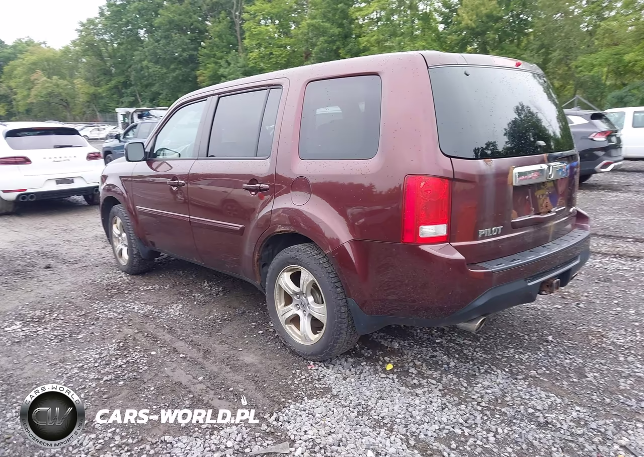2013 Honda Pilot Ex-L VIN:5FNYF4H53DB046132 - 3