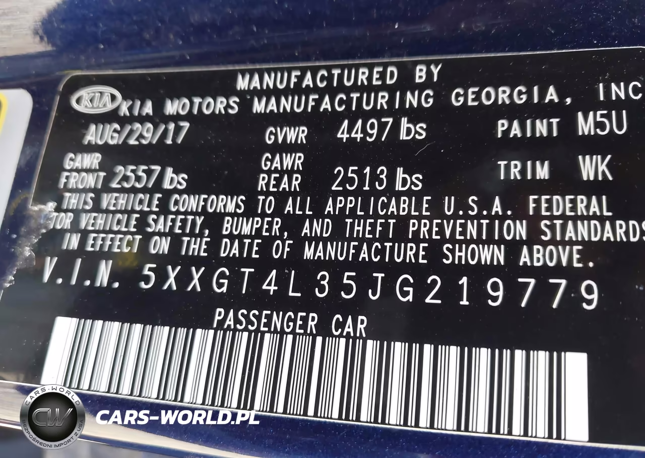 2018 Kia Optima Lx VIN:5XXGT4L35JG219779 - 9