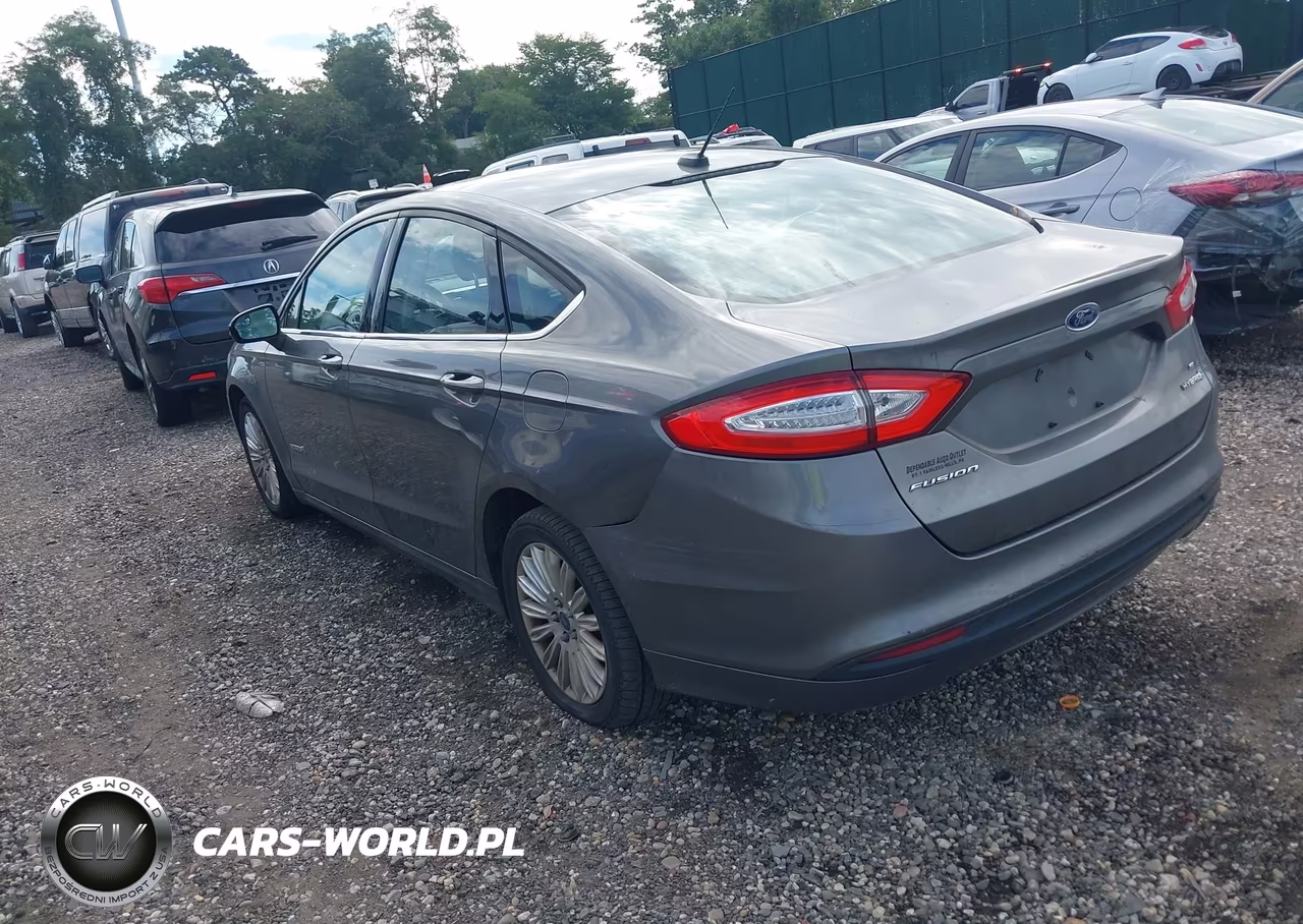 2014 Ford Fusion Hybrid Se VIN:3FA6P0LU6ER189836 - 3