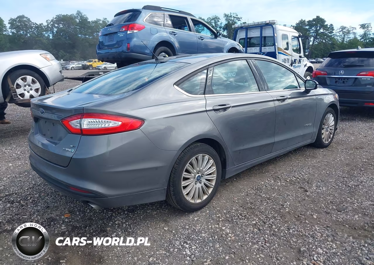 2014 Ford Fusion Hybrid Se VIN:3FA6P0LU6ER189836 - 4