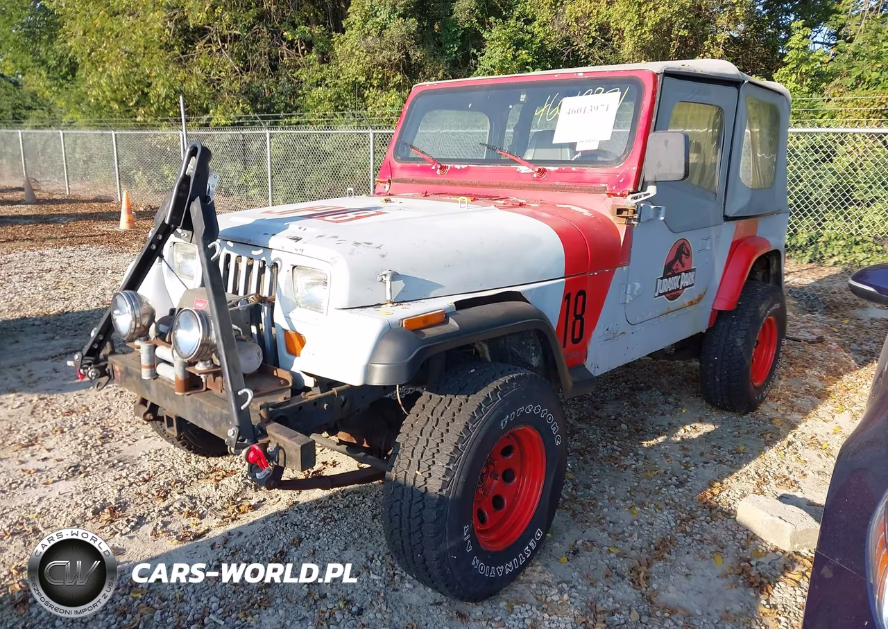 1992 Jeep Wrangler - Yj S VIN:2J4FY19P3NJ518344 - 2