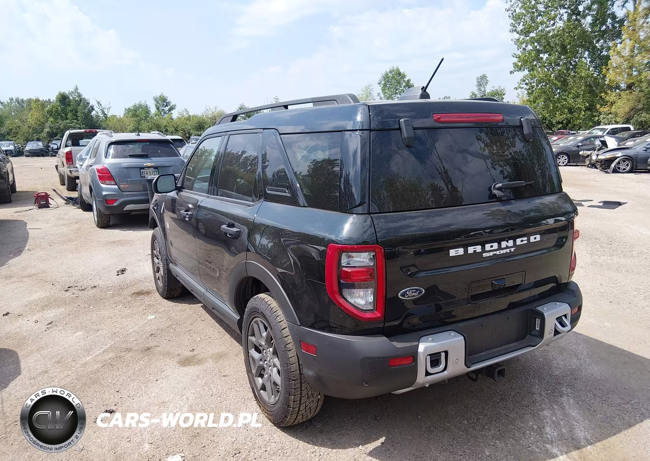 2025 Ford Bronco Sport Big Bend VIN:3FMCR9BN6SRE64926 - 3