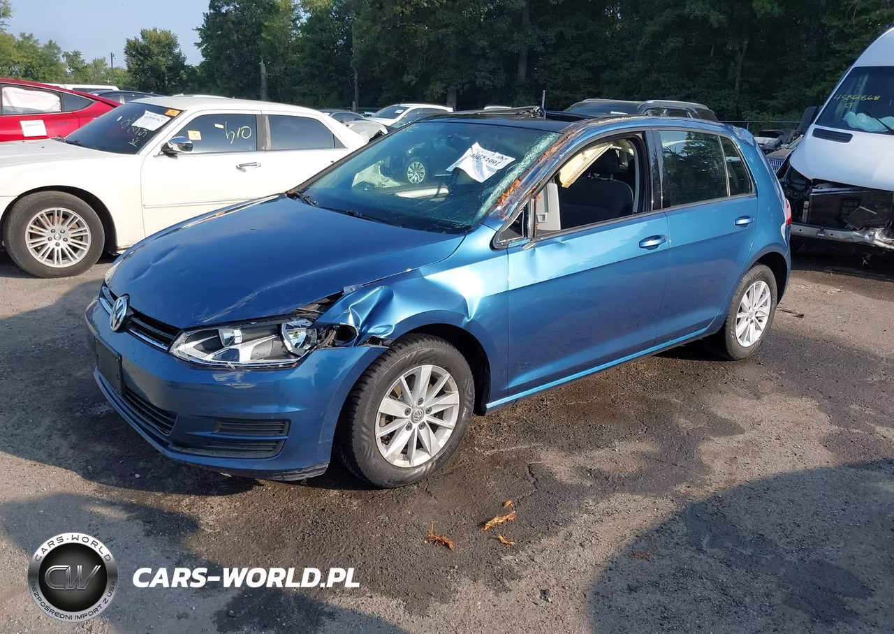 2016 Volkswagen Golf Tsi S 4-Door VIN:3VW217AU0GM043225 - 2