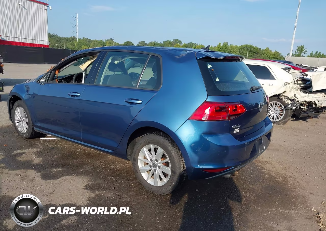 2016 Volkswagen Golf Tsi S 4-Door VIN:3VW217AU0GM043225 - 3