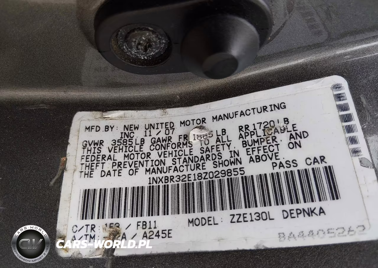 2008 Toyota Corolla Le VIN:1NXBR32E18Z029855 - 9