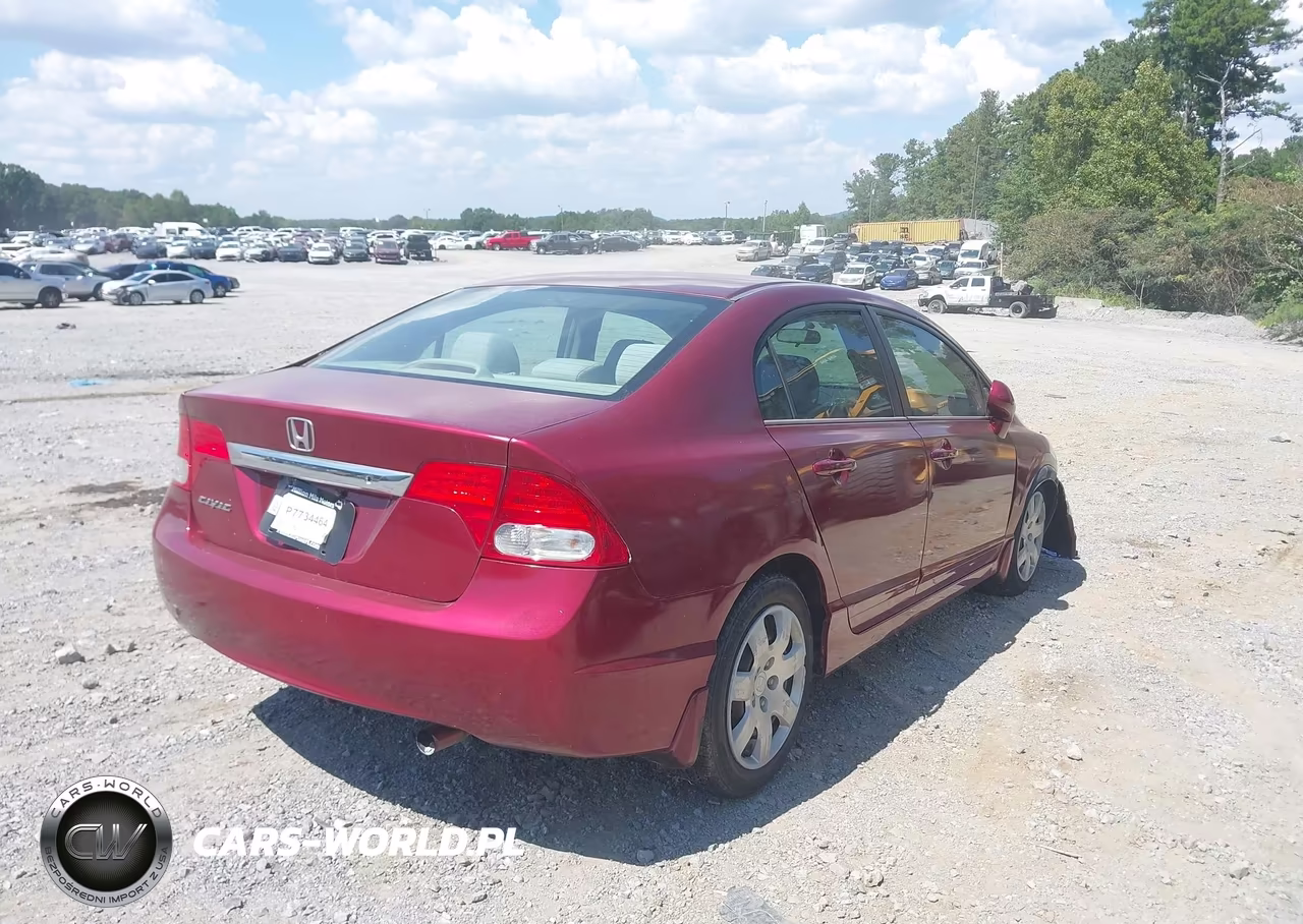 2011 Honda Civic Lx VIN:19XFA1F54BE023128 - 4