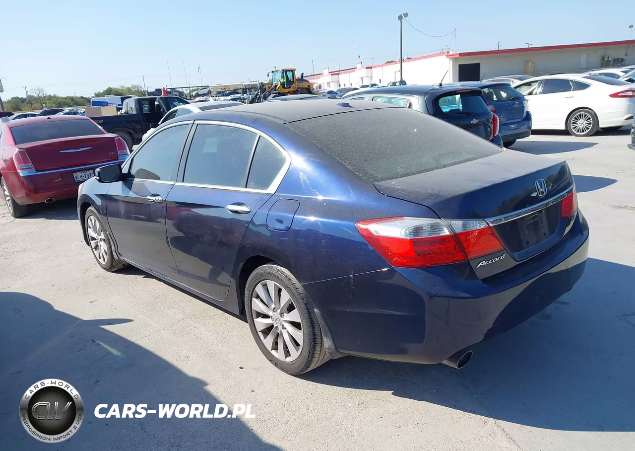 2014 Honda Accord Ex-L V-6 VIN:1HGCR3F83EA005990 - 3