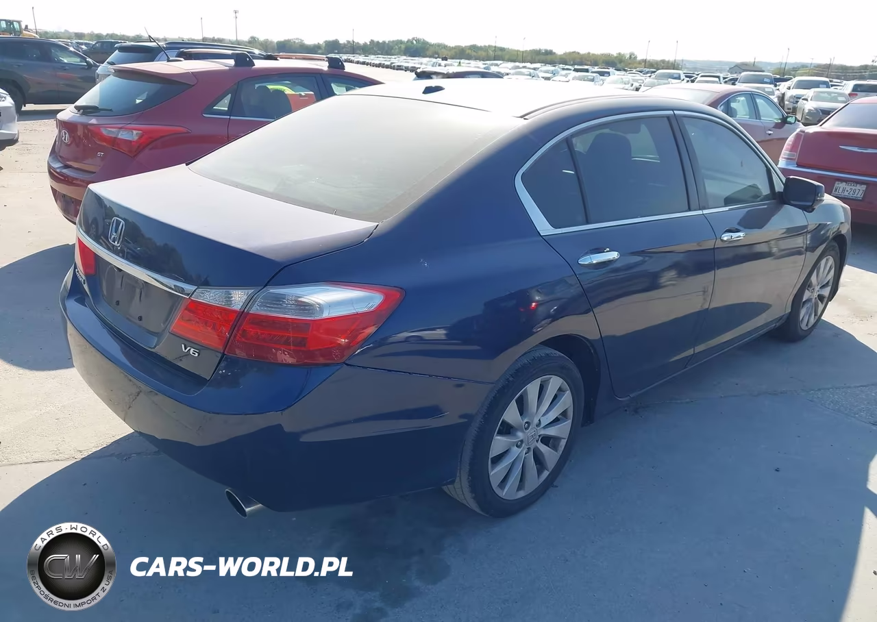 2014 Honda Accord Ex-L V-6 VIN:1HGCR3F83EA005990 - 4