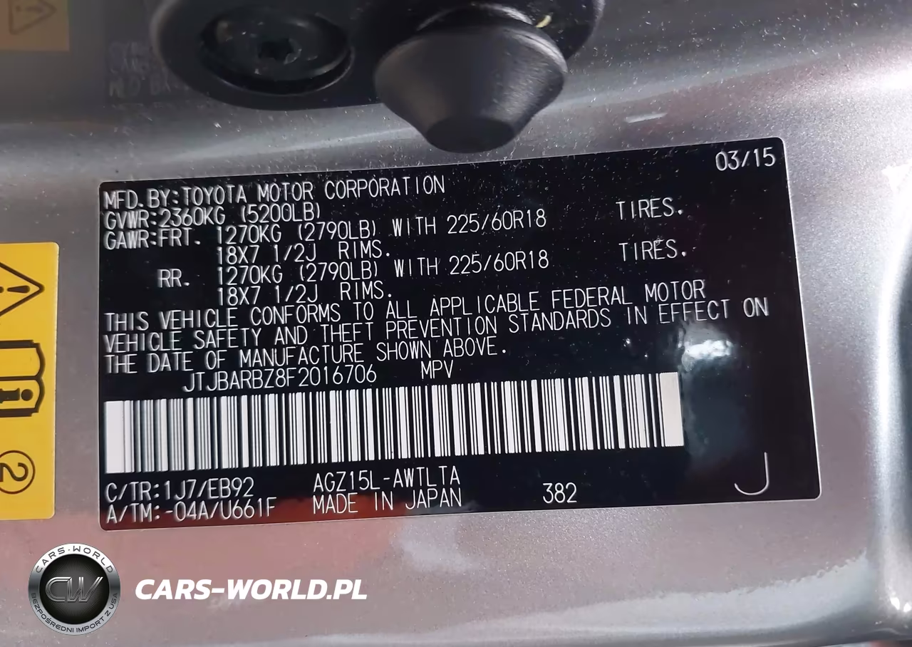 2015 Lexus Nx 200T F Sport VIN:JTJBARBZ8F2016706 - 9