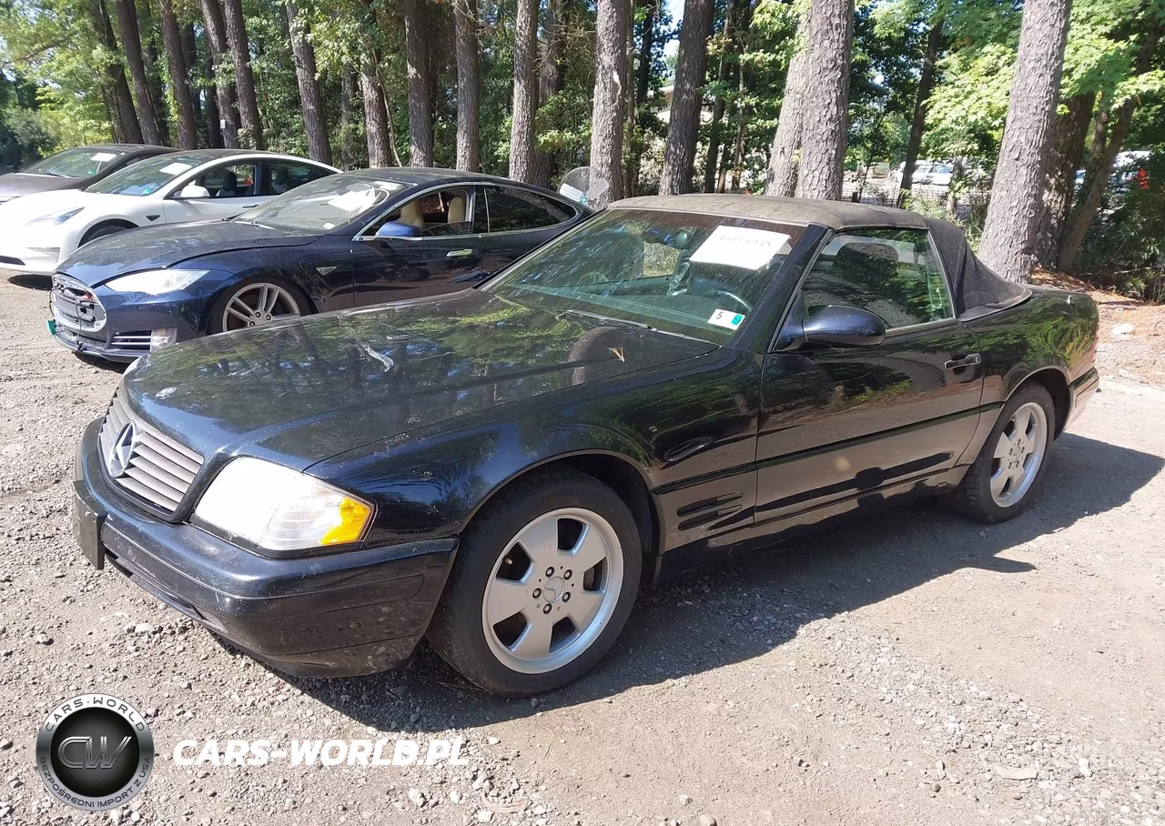 1999 Mercedes-Benz Sl 500 VIN:WDBFA68F7XF186791 - 2