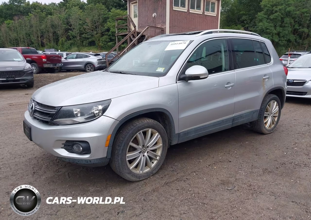 2014 Volkswagen Tiguan Sel VIN:WVGBV3AX9EW591632 - 2