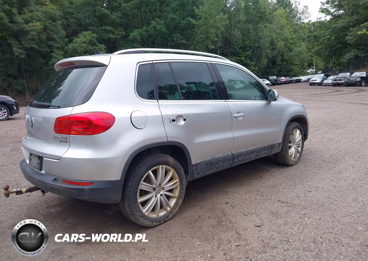 2014 Volkswagen Tiguan Sel VIN:WVGBV3AX9EW591632 - 4