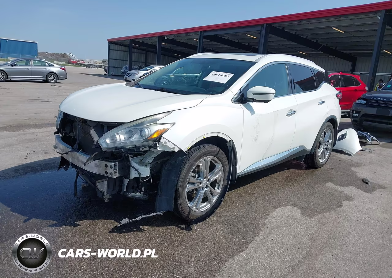 2017 Nissan Murano Platinum VIN:5N1AZ2MH3HN192739 - 2