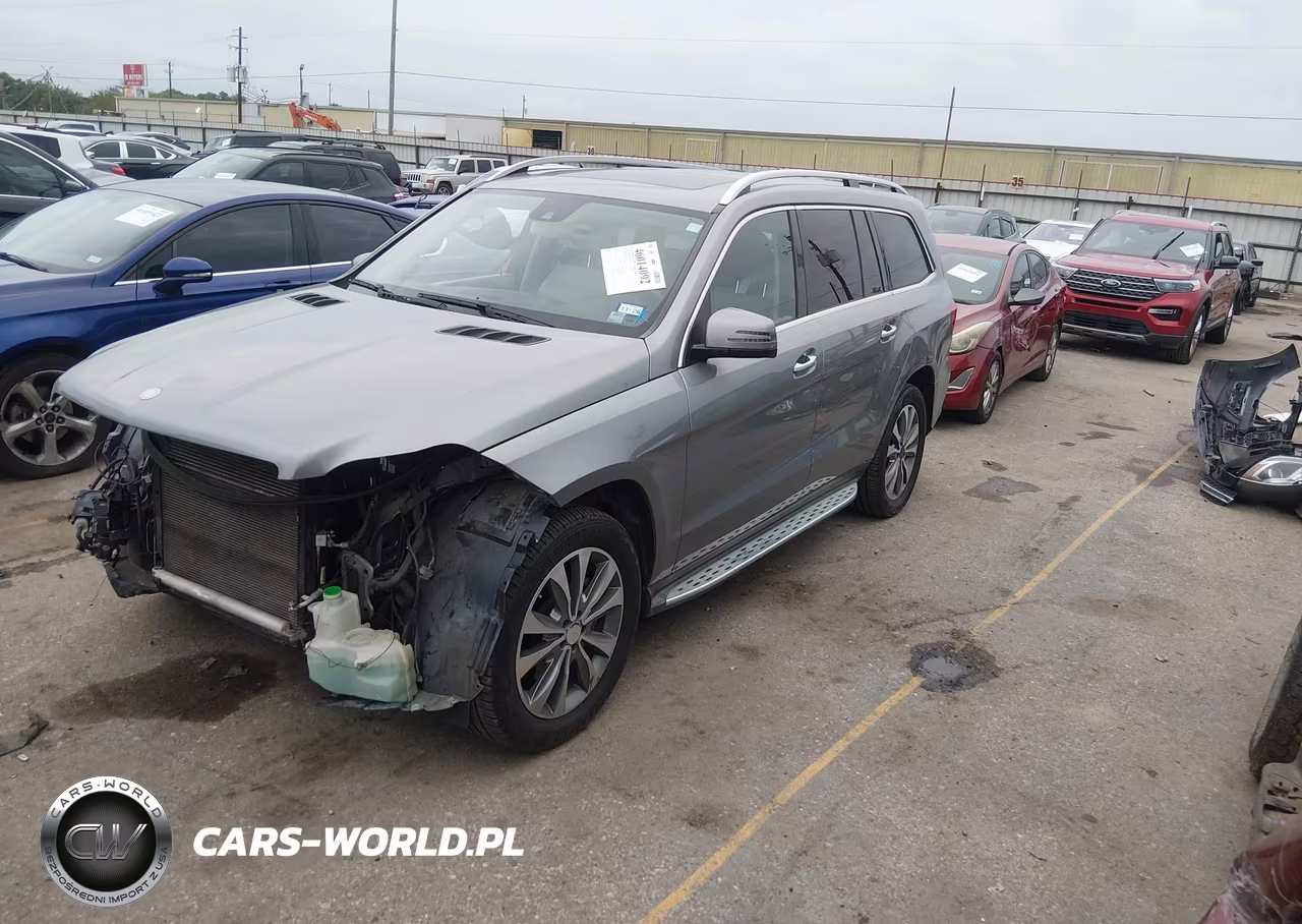 2015 Mercedes-Benz Gl 450 4Matic VIN:4JGDF6EE5FA520796 - 2