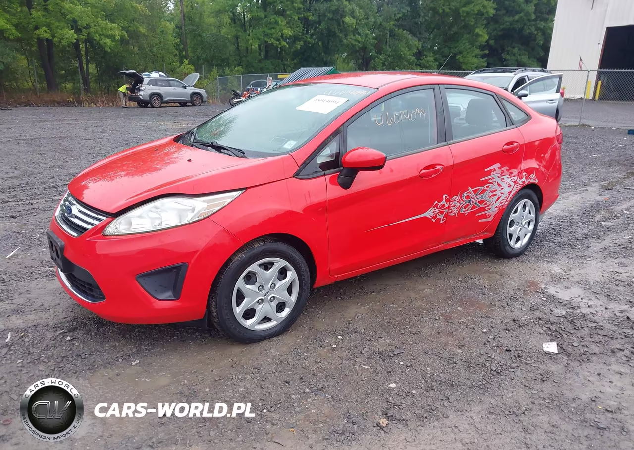 2012 Ford Fiesta Se VIN:3FADP4BJ1CM110461 - 2