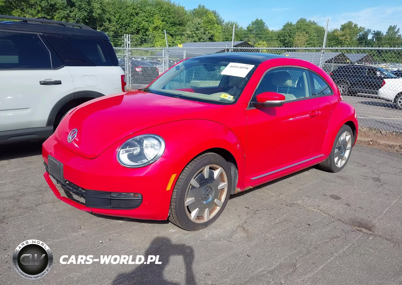2013 Volkswagen Beetle 2.5L VIN:3VWJP7AT6DM600751 - 2