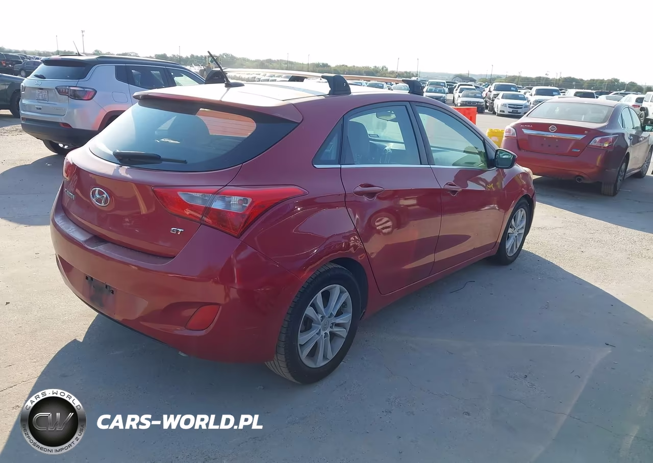 2014 Hyundai Elantra Gt VIN:KMHD35LH0EU196685 - 4