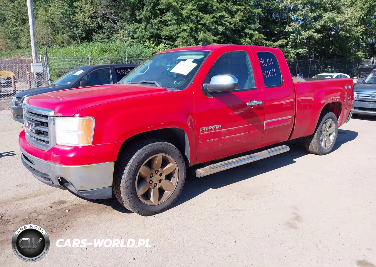 2013 GMC Sierra 1500 Sle VIN:1GTR2VE74DZ335364 - 2