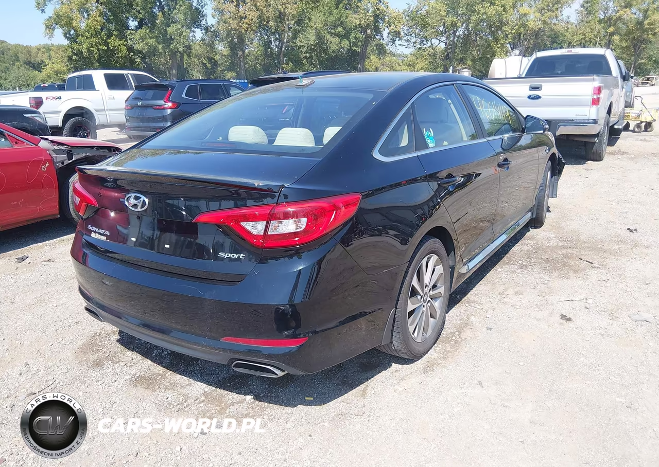 2016 Hyundai Sonata Sport VIN:5NPE34AF8GH415958 - 4
