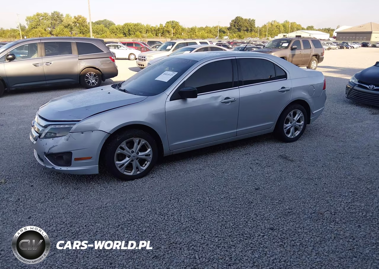 2012 Ford Fusion Se VIN:3FAHP0HG1CR163735 - 2