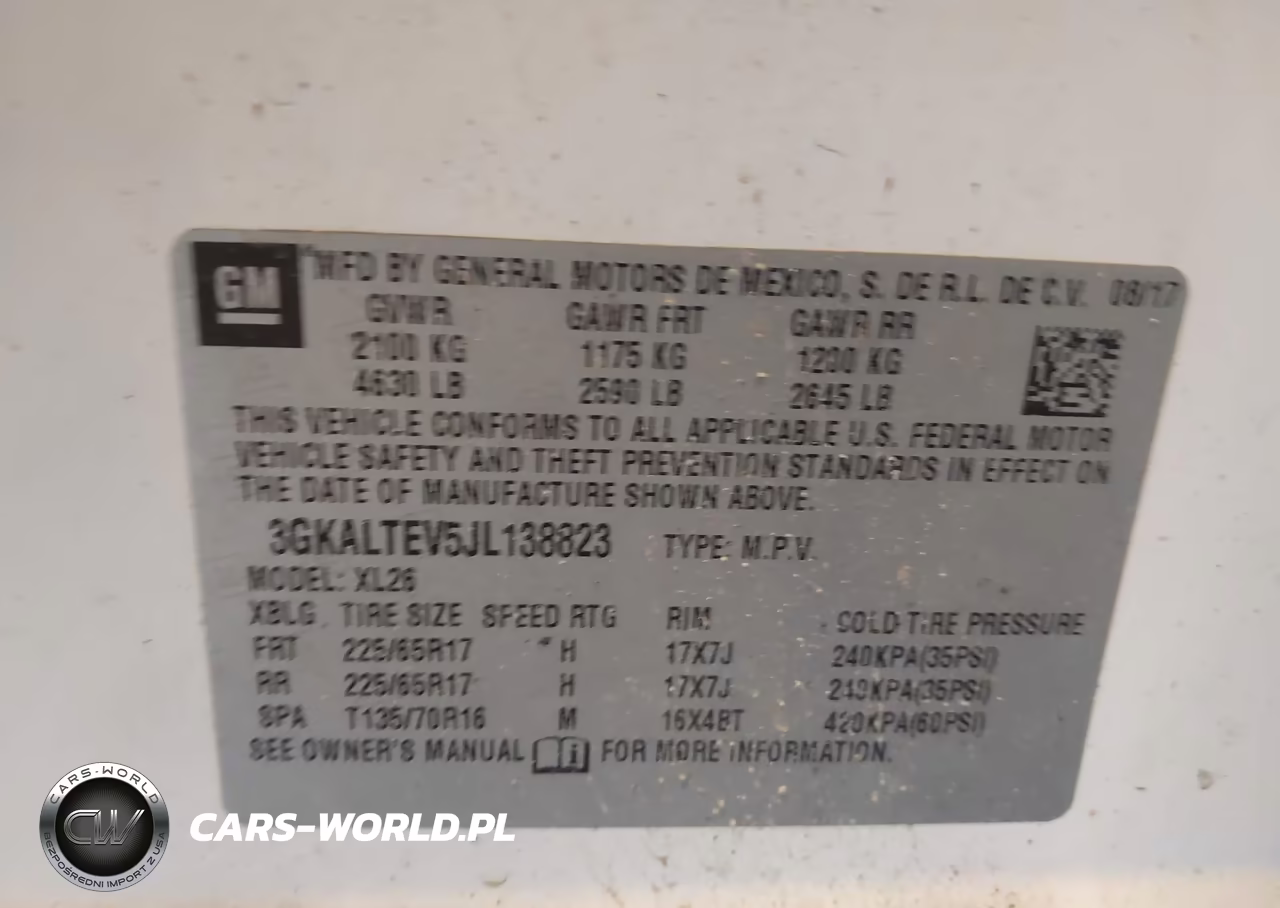 2018 GMC Terrain Sle VIN:3GKALTEV5JL138823 - 9