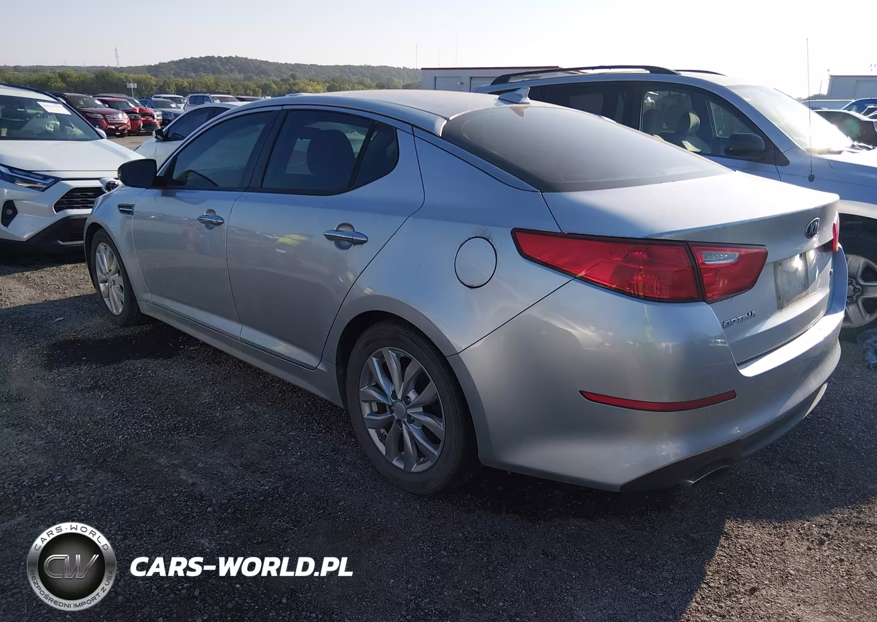 2015 Kia Optima Lx VIN:5XXGM4A76FG443475 - 3