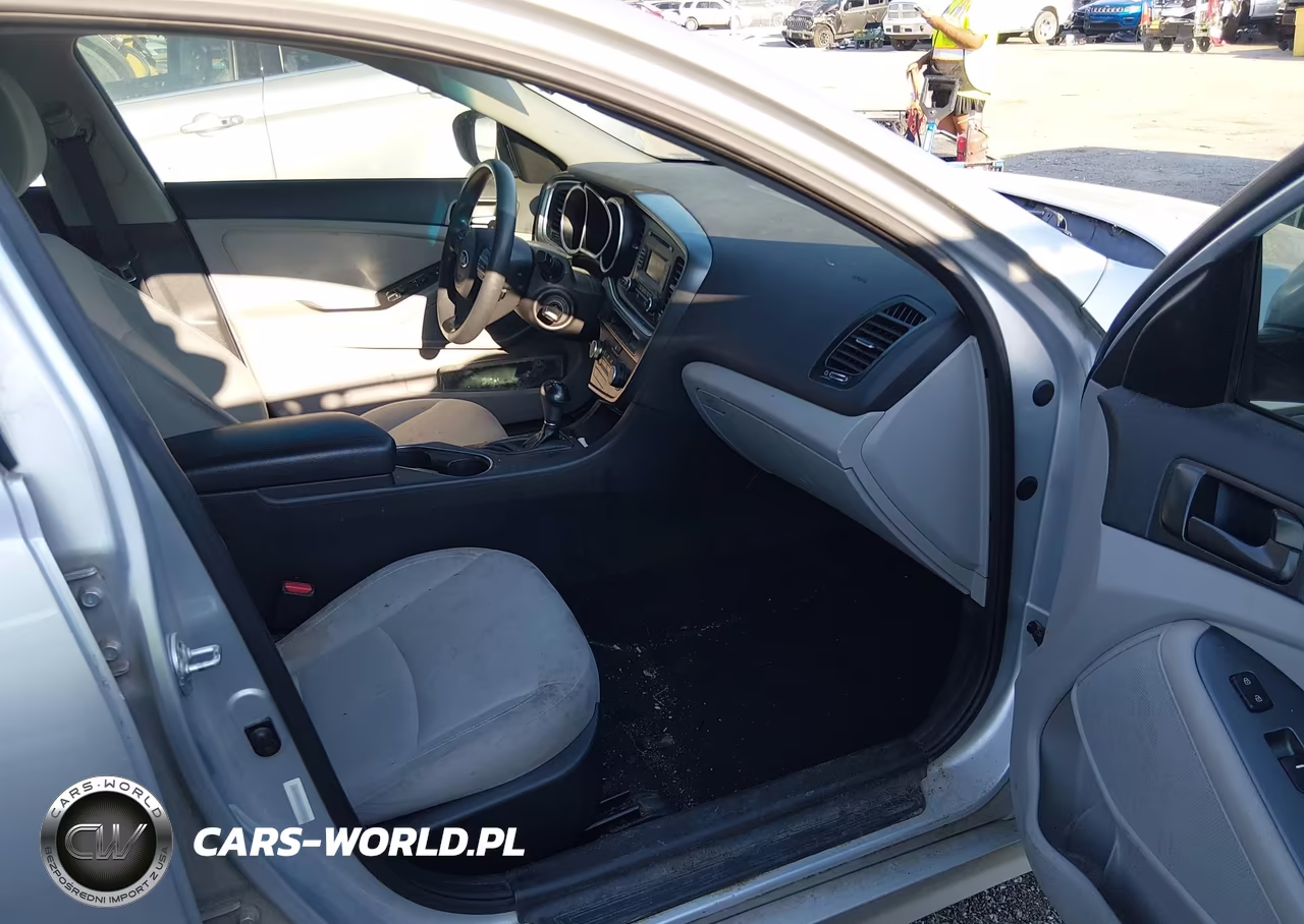 2015 Kia Optima Lx VIN:5XXGM4A76FG443475 - 5