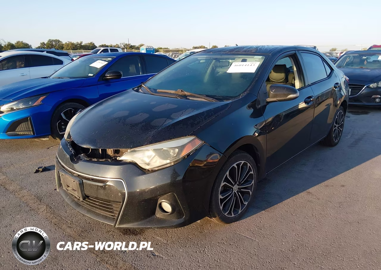 2015 Toyota Corolla S Plus VIN:5YFBURHE6FP250536 - 2