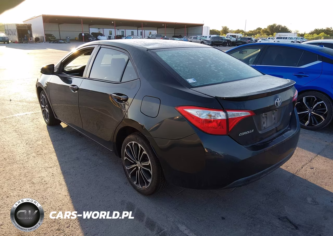 2015 Toyota Corolla S Plus VIN:5YFBURHE6FP250536 - 3