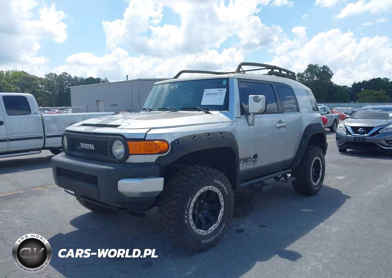 2007 Toyota Fj Cruiser VIN:JTEBU11F470027522 - 2