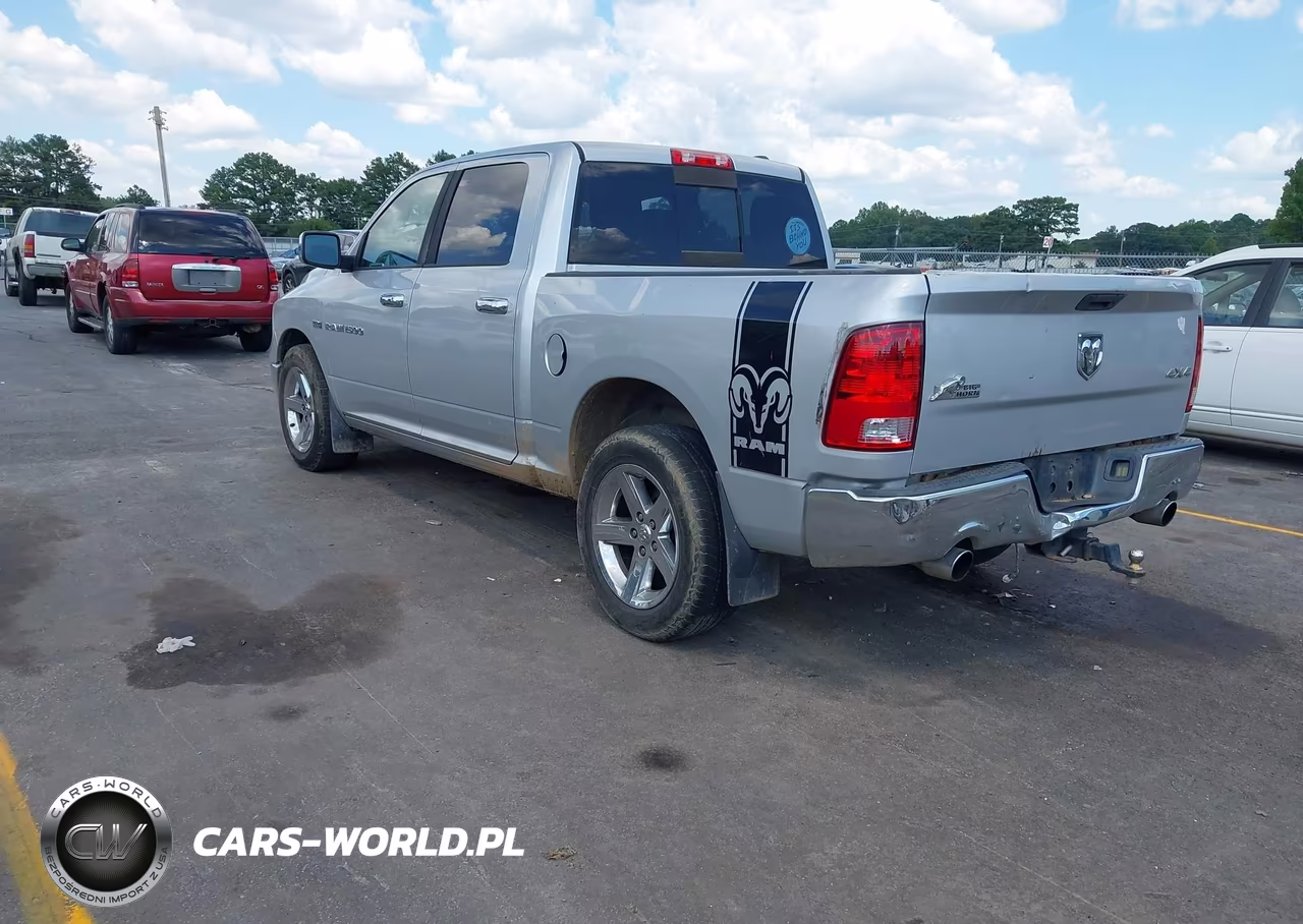 2012 Ram 1500 Slt VIN:1C6RD7LT6CS184709 - 3
