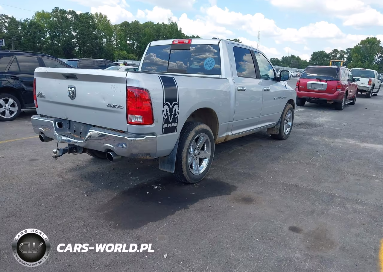 2012 Ram 1500 Slt VIN:1C6RD7LT6CS184709 - 4