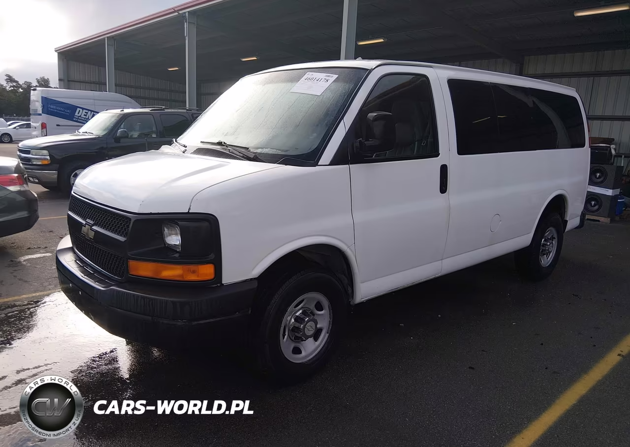 2012 Chevrolet Express 3500 Ls VIN:1GNZGXFA0C1141037 - 2