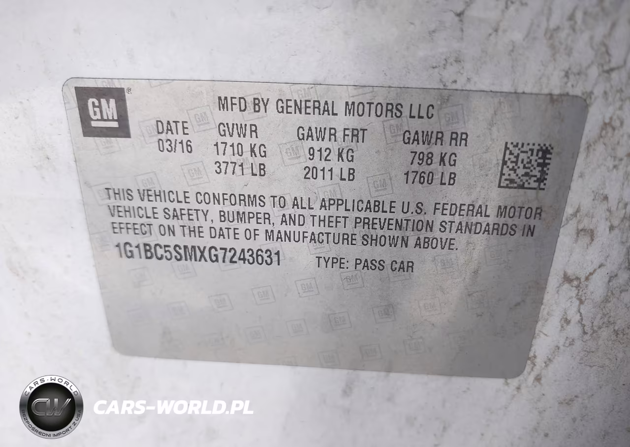 2016 Chevrolet Cruze Ls Auto VIN:1G1BC5SMXG7243631 - 9