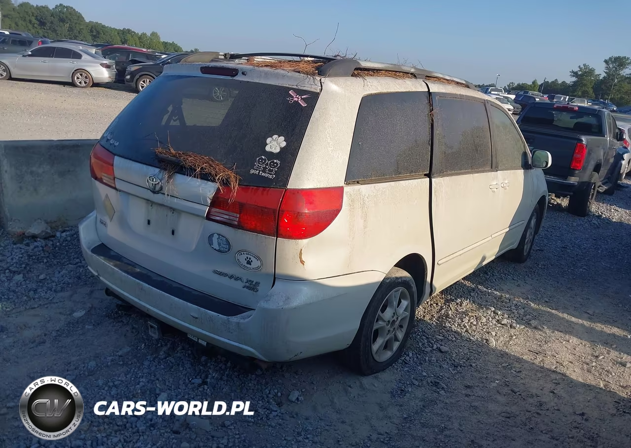 2004 Toyota Sienna Xle VIN:5TDBA22C74S003635 - 4