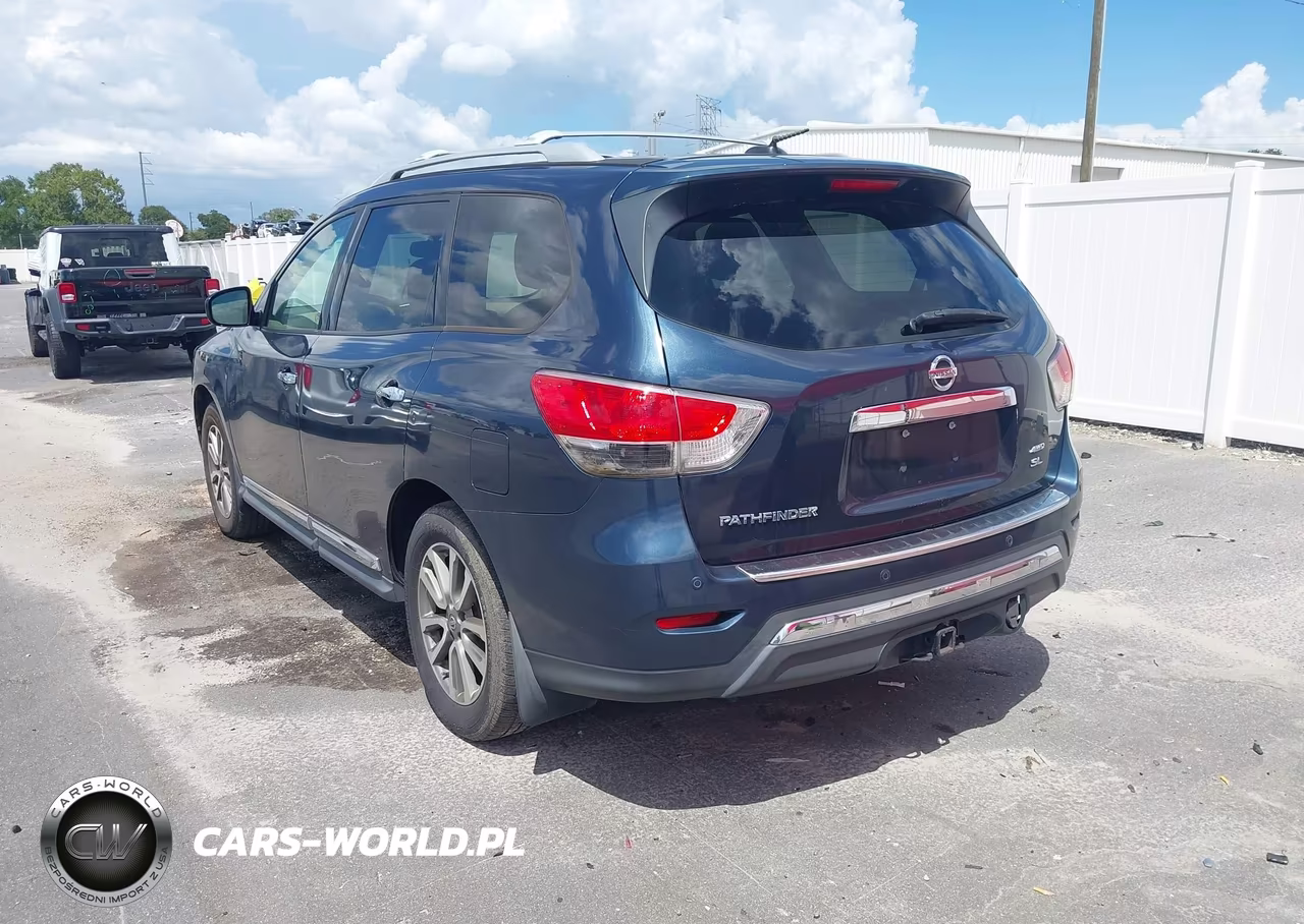 2013 Nissan Pathfinder S-Sv-Sl-Platinum VIN:5N1AR2MM0DC644195 - 3
