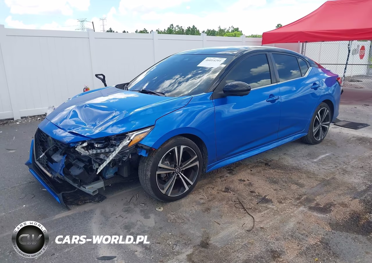 2022 Nissan Sentra Sr Xtronic Cvt VIN:3N1AB8DVXNY254740 - 2