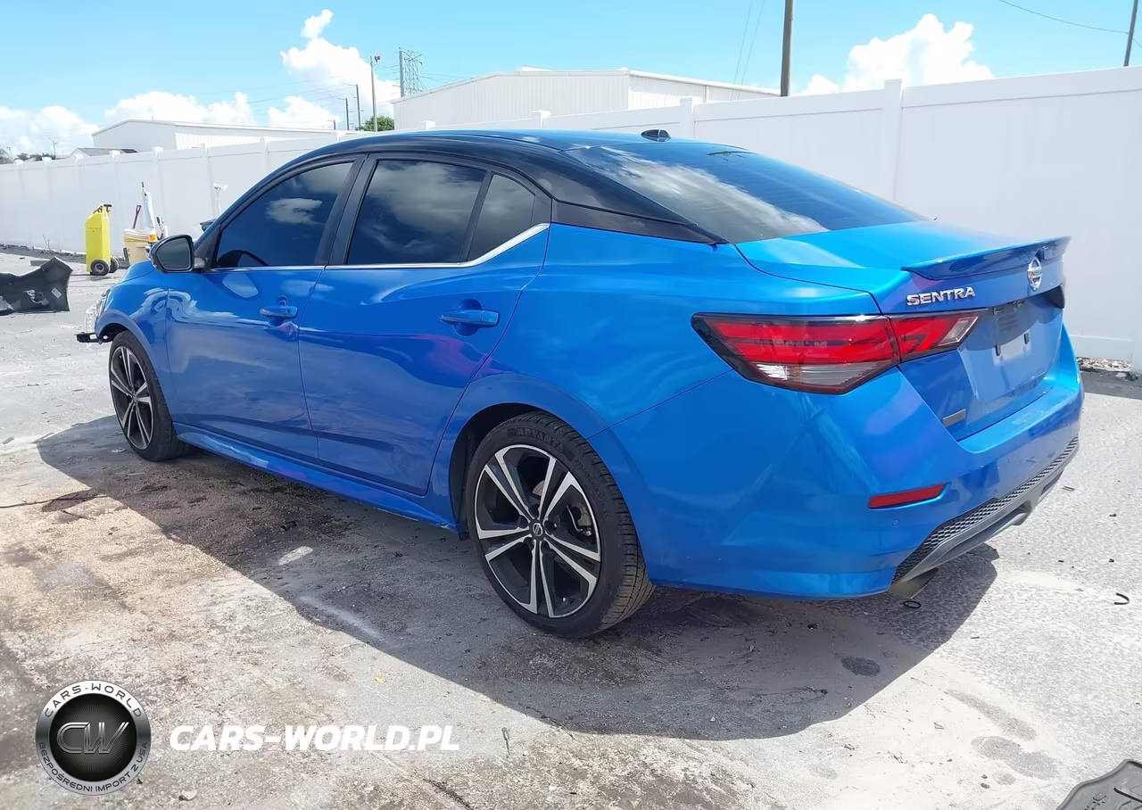 2022 Nissan Sentra Sr Xtronic Cvt VIN:3N1AB8DVXNY254740 - 3