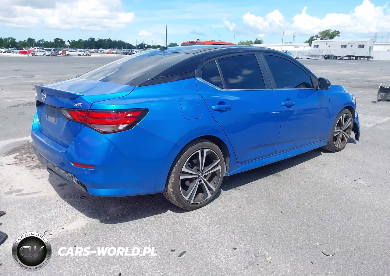 2022 Nissan Sentra Sr Xtronic Cvt VIN:3N1AB8DVXNY254740 - 4