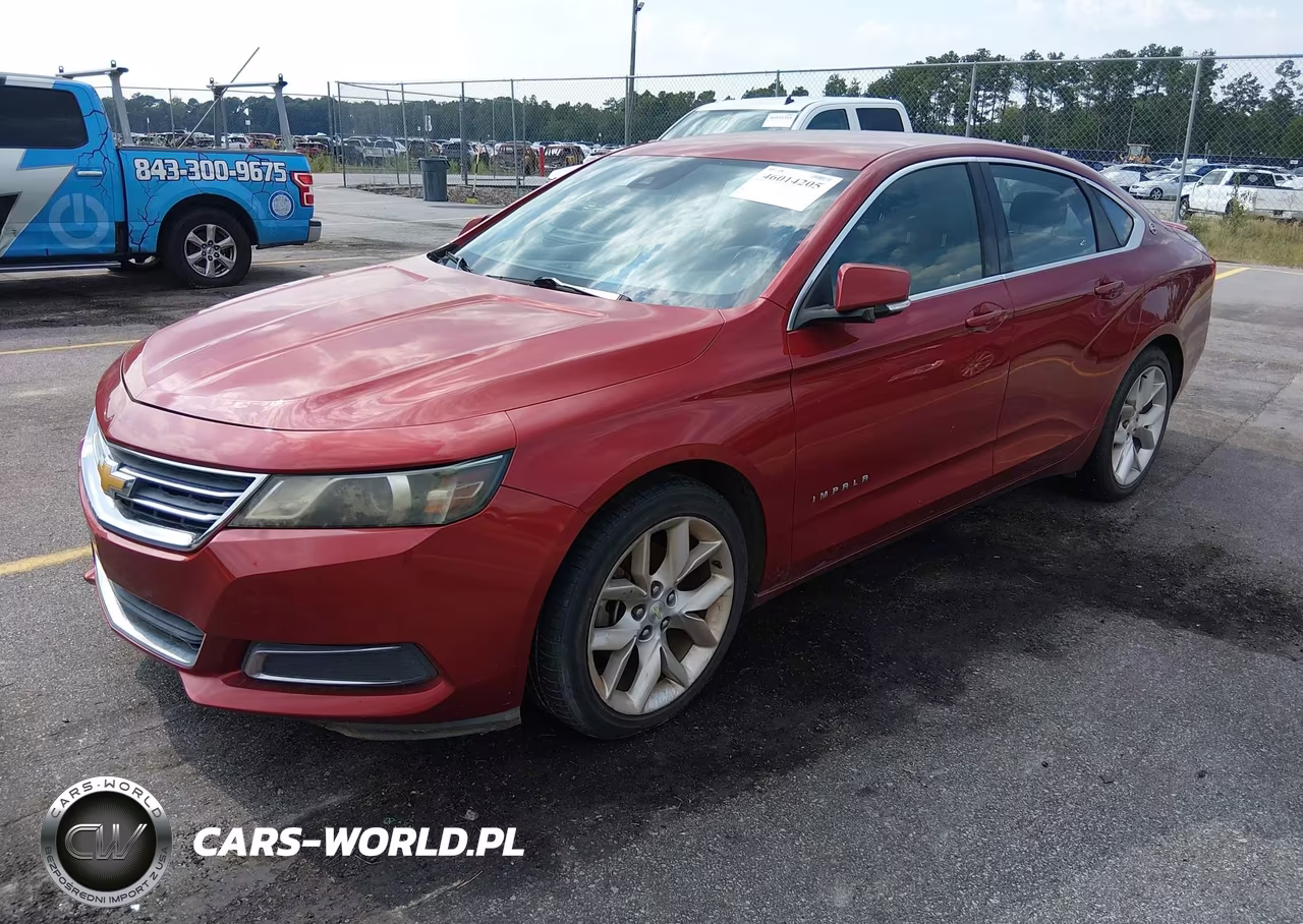 2014 Chevrolet Impala 2Lt VIN:2G1125S39E9158538 - 2