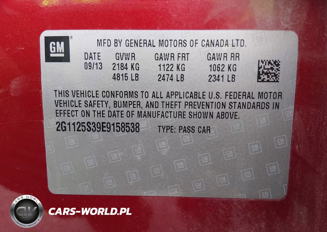 2014 Chevrolet Impala 2Lt VIN:2G1125S39E9158538 - 9