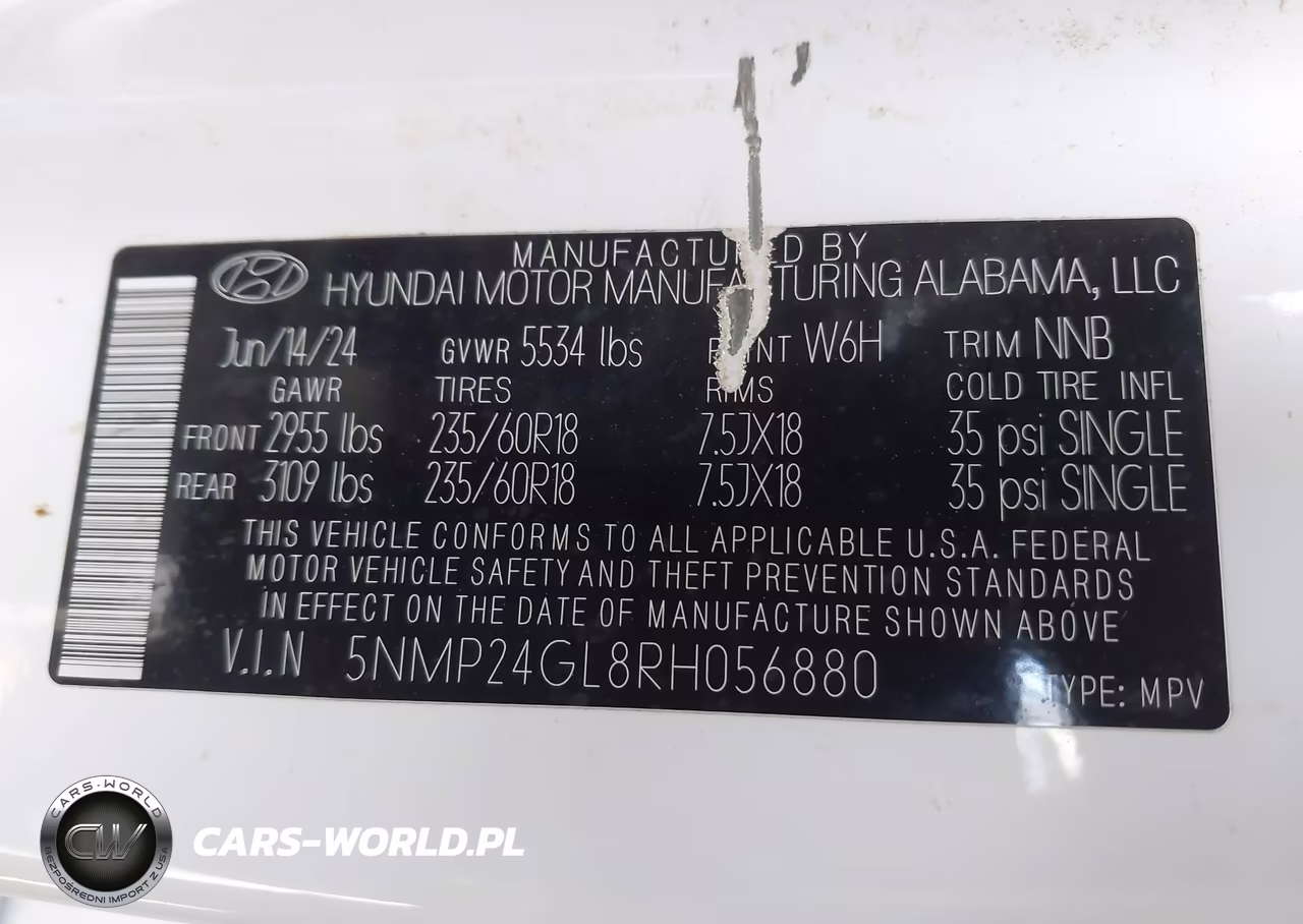 2024 Hyundai Santa Fe Sel VIN:5NMP24GL8RH056880 - 9