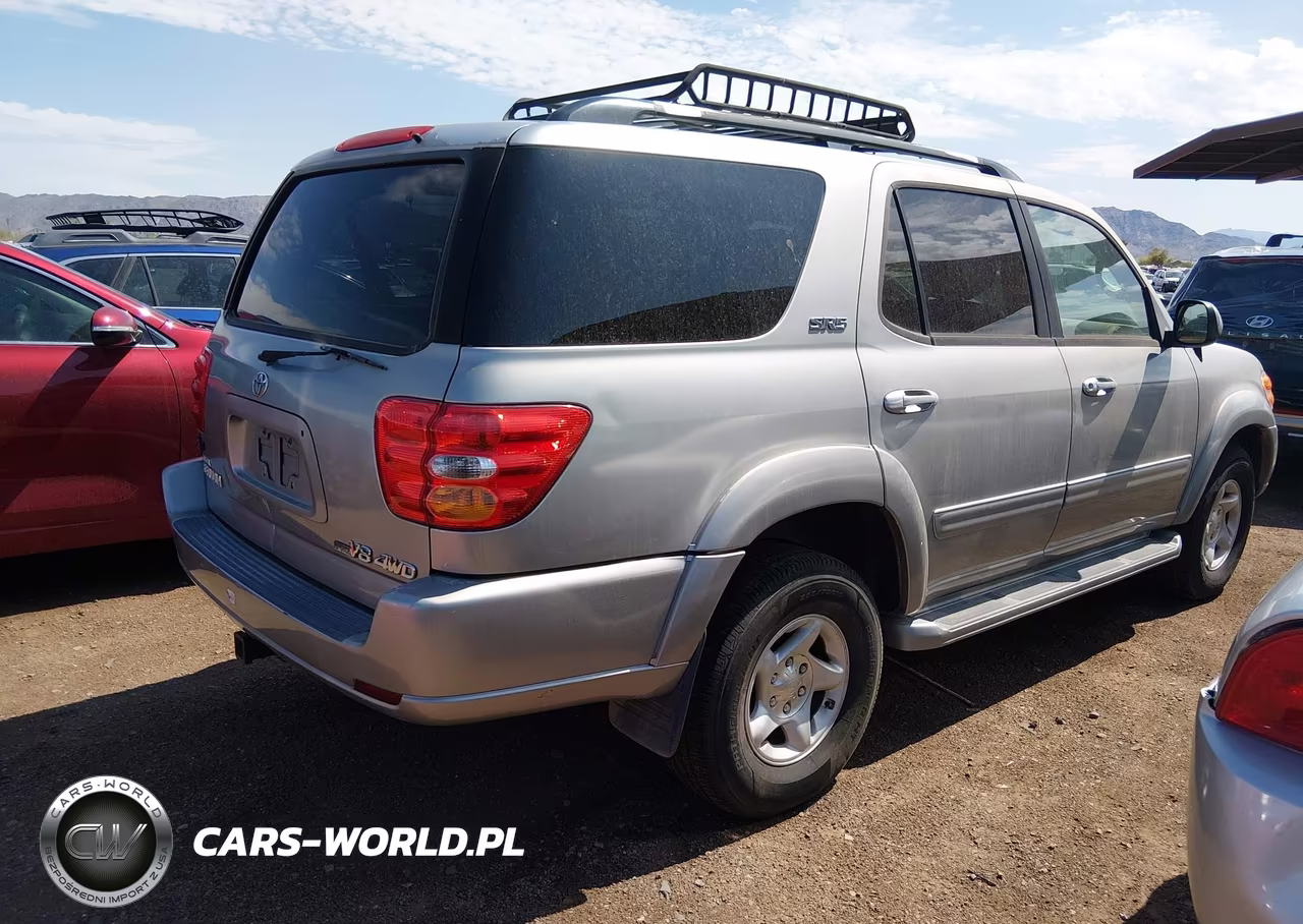 2001 Toyota Sequoia Sr5 V8 VIN:5TDBT44A71S020285 - 4