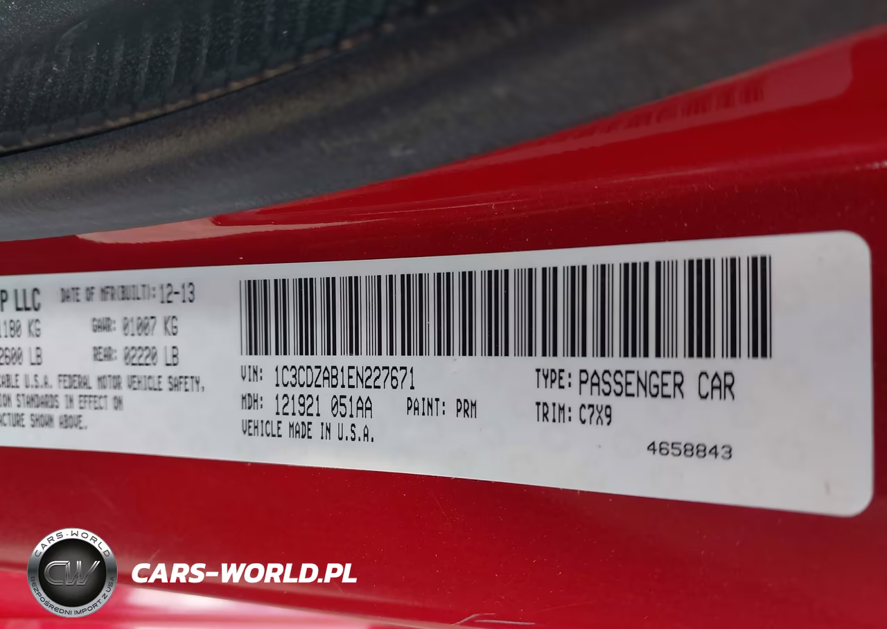 2014 Dodge Avenger Se VIN:1C3CDZAB1EN227671 - 9