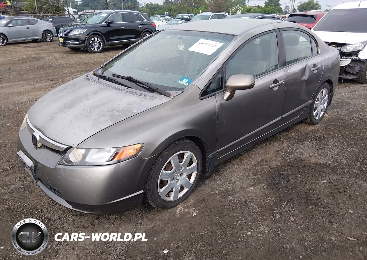 2008 Honda Civic Lx VIN:2HGFA16568H510166 - 2
