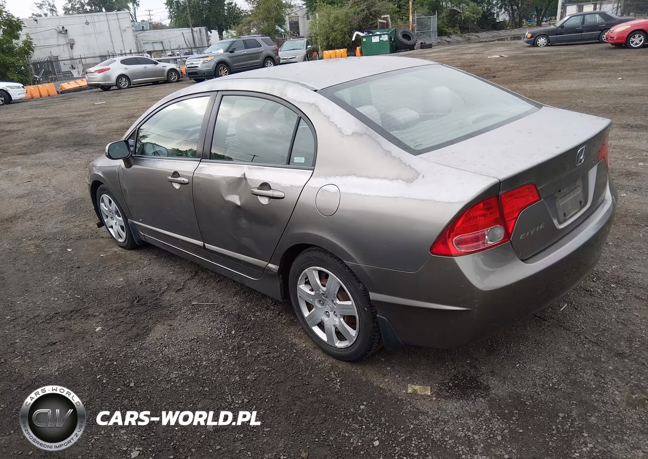 2008 Honda Civic Lx VIN:2HGFA16568H510166 - 3