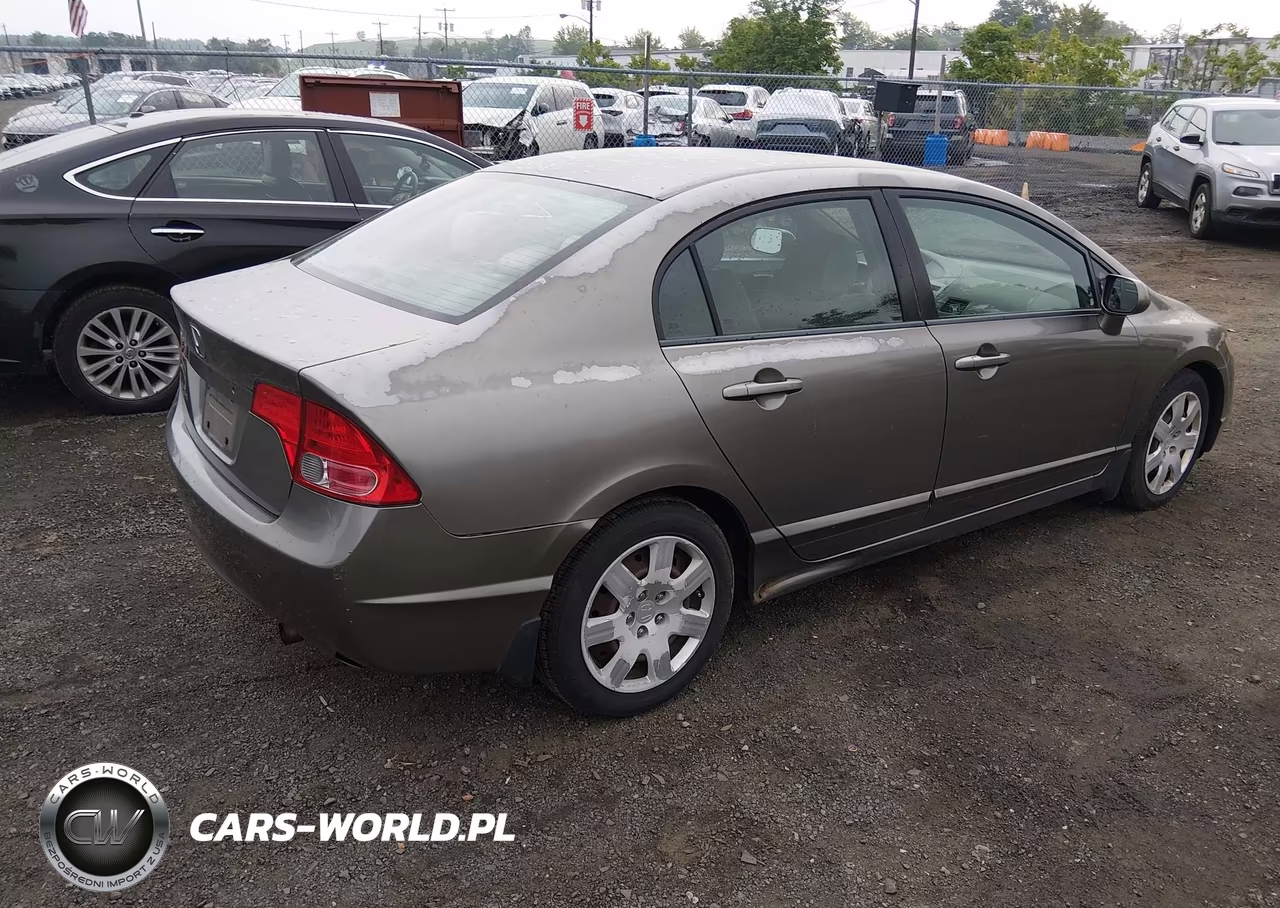 2008 Honda Civic Lx VIN:2HGFA16568H510166 - 4