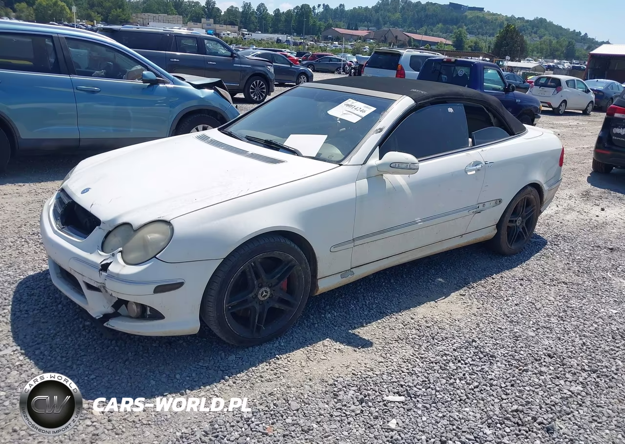 2006 Mercedes-Benz Clk 500 VIN:WDBTK75G76T058487 - 2