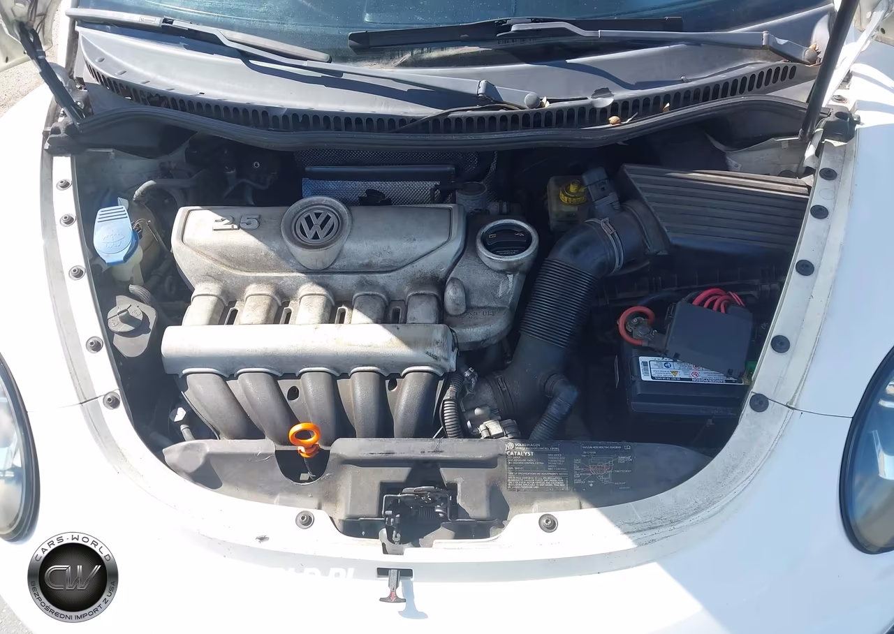 2007 Volkswagen New Beetle Triple White VIN:3VWFF31Y87M421872 - 10
